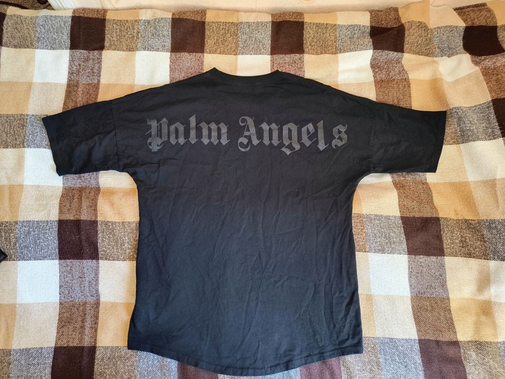 Футболка Palm Angels Oversized T-shirt - фото фото фото 2