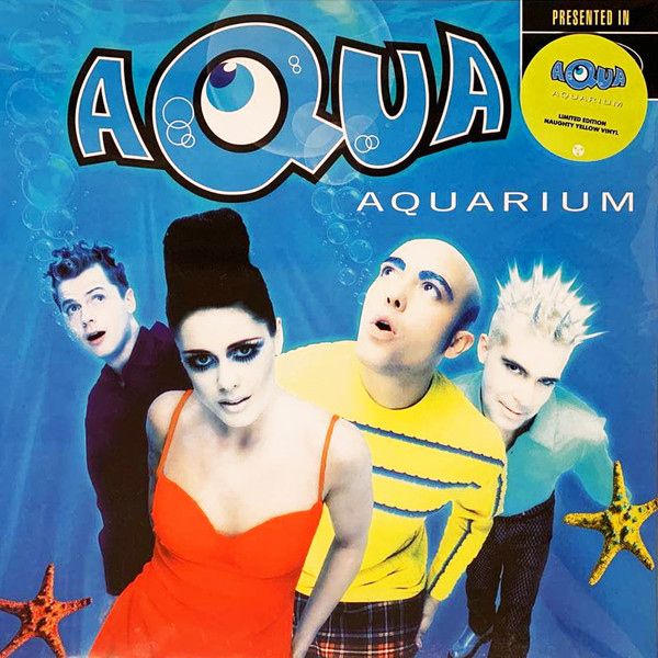 Aqua - Aquarium - 1997.    (LP). 12. Colour Vinyl. Пластинка. Russia. S/S - фото фото фото 0
