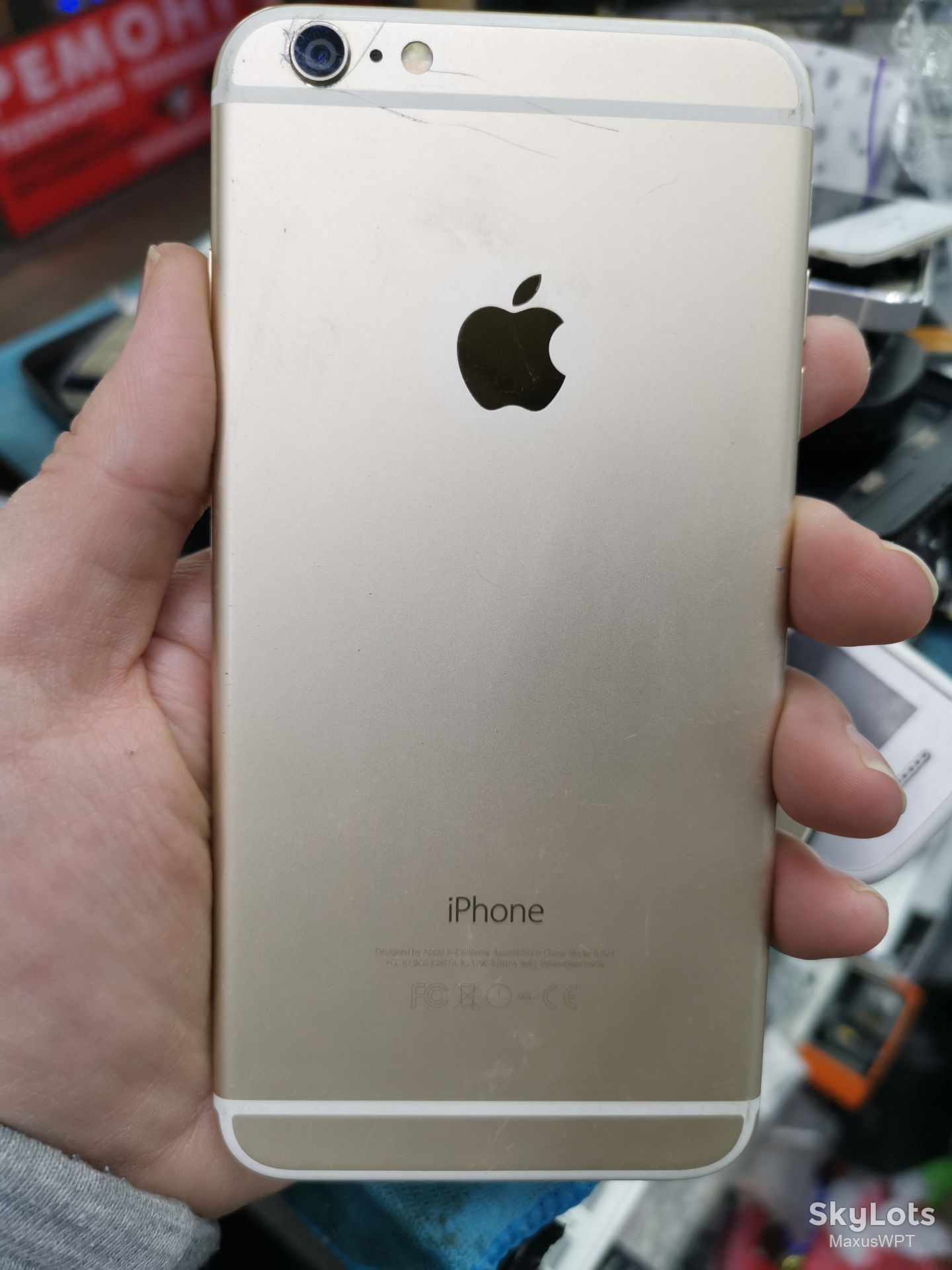 #951 Sklad iphone 6 plus gold 16GB - фото фото фото 2