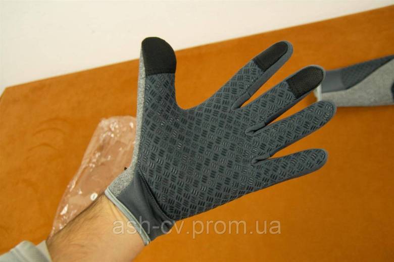 Рукавички, Unisex, Winter, Thermal, Warm, Grey, L - фото фото фото 8