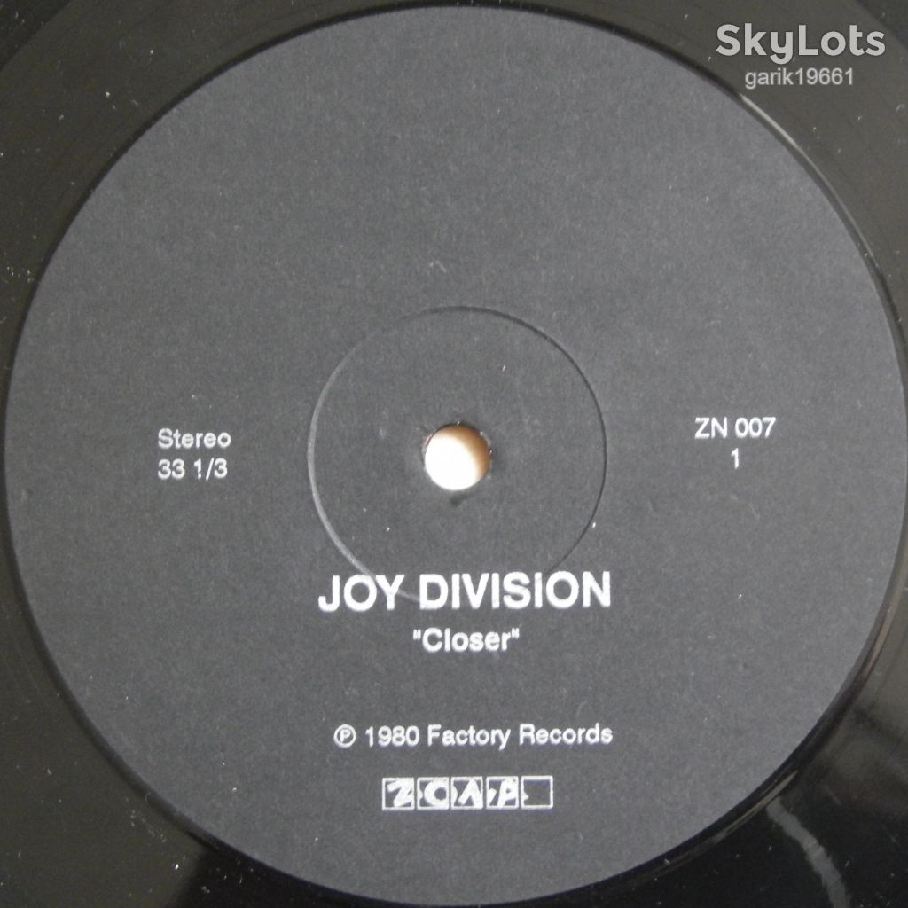 Joy Division ‎– Closer  (Zona Records ‎– ZN 007, Lithuania) NM-/NM- - фото фото фото 2