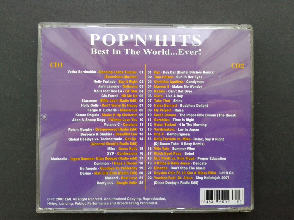 V/A: Pop’N’Hits - Best In The World...Ever! Vol.17  (2CD) - фото фото фото 3