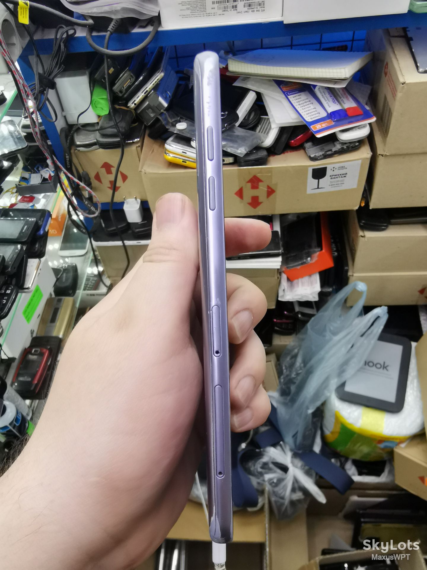 #484 Sklad Samsung J810 j8 violet - фото фото фото 3