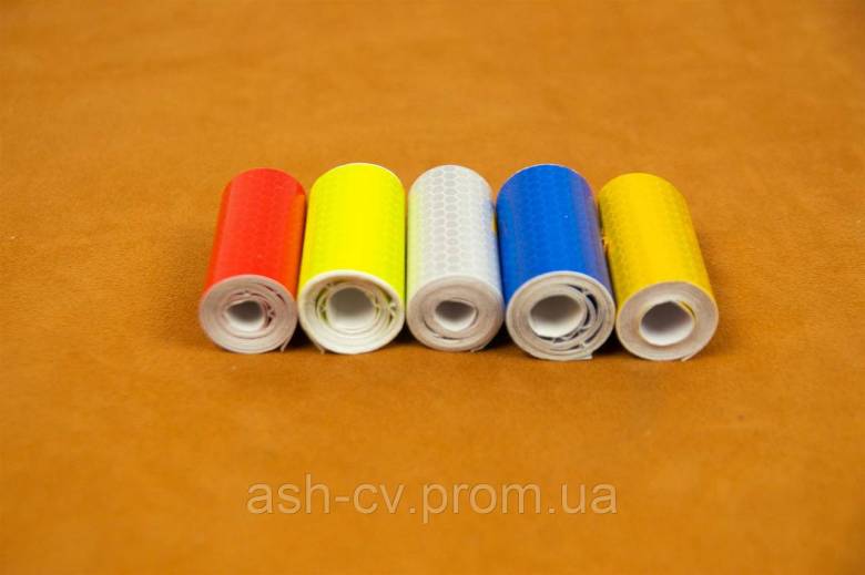 Світловідбивна стрічка стільники Reflector Protective Tape 5x100cm - фото фото фото 1