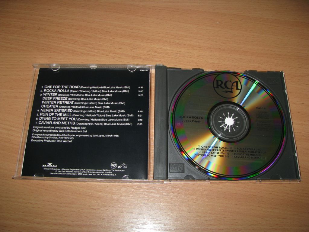 JUDAS PRIEST - Rocka Rolla    (1988 RCA 1st press,USA) - фото фото фото 1
