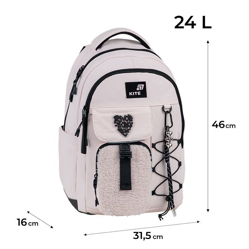 Рюкзак Kite Education teens Tenderly K26-2597L-1  (безкоштовна доставка) - фото фото фото 2