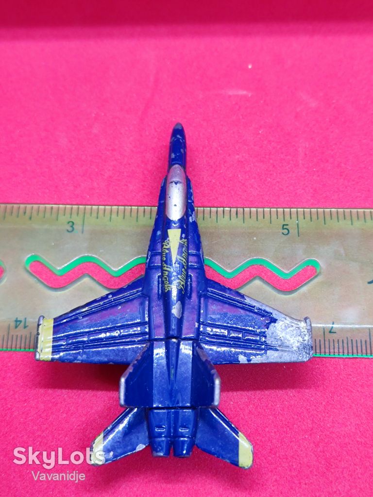 Літак F-16 Hornet A124 China Китай метал іграшка - фото фото фото 4