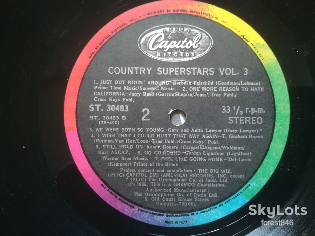 Country superstars Vol.3  (2)-Ex.+-Индия - фото фото фото 5