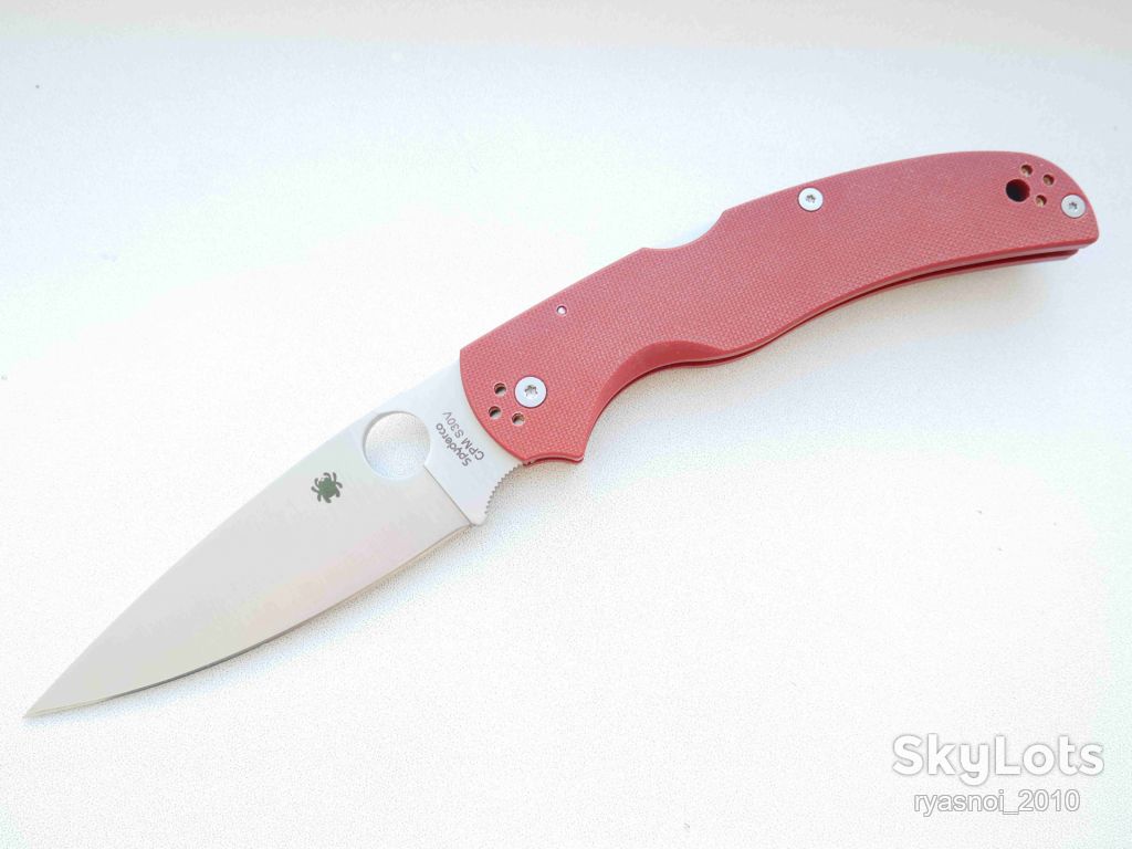 Spyder Native Chief C244, 8Cr14MoV, G10 Red, Replica, Tactical, EDC, Back Lock - фото фото фото 12