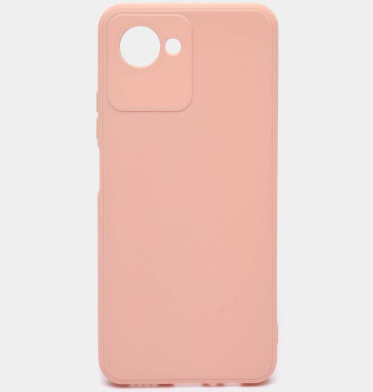 Чохол Fiji Soft для Realme C30 силікон бампер світло-рожевий - фото фото фото 0