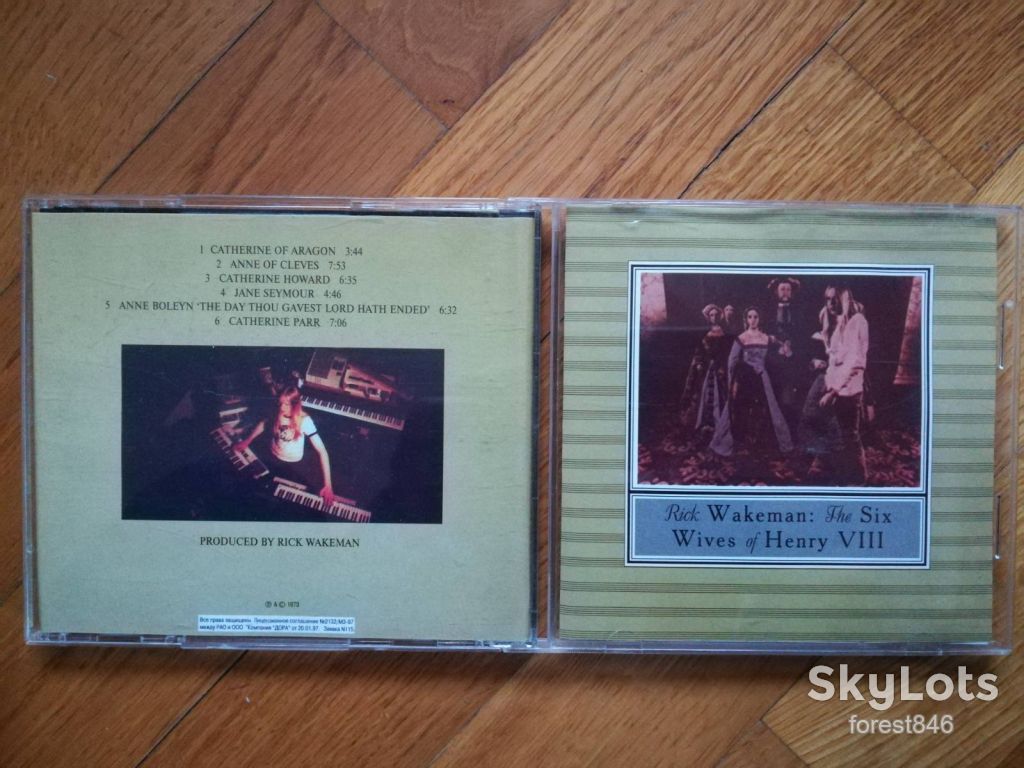 Rick Wakeman-The six wives of Henry 8-состояние: 5 - фото фото фото 0