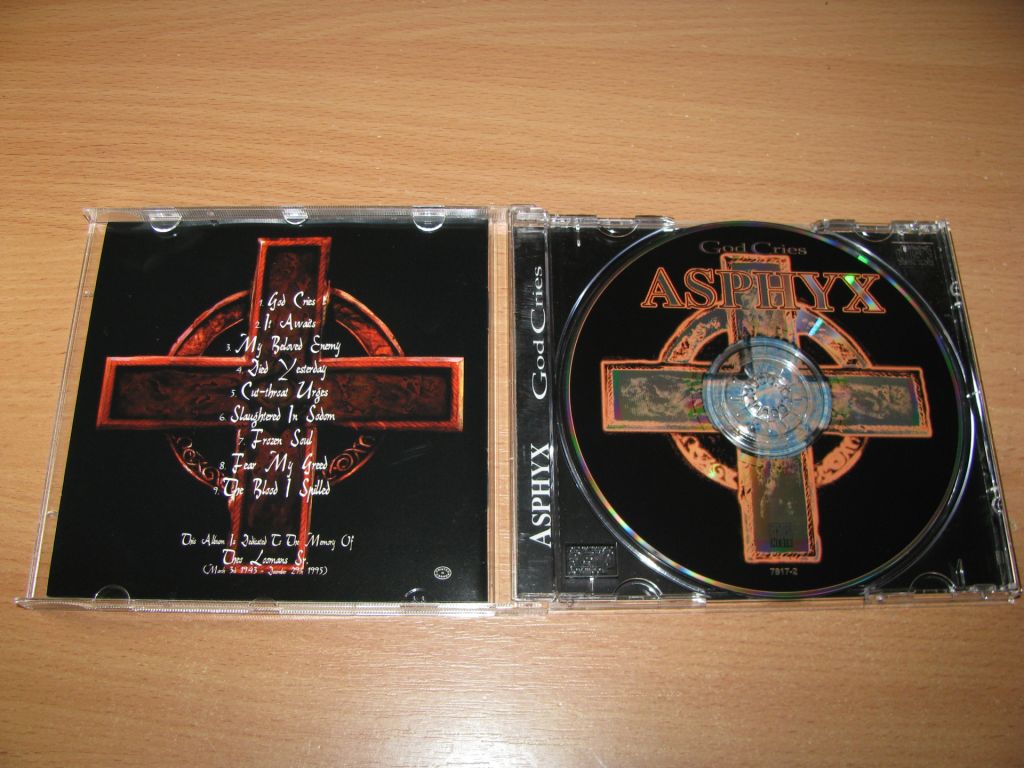 ASPHYX - God Cries  (1996 Century Media 1st press,USA) - фото фото фото 1