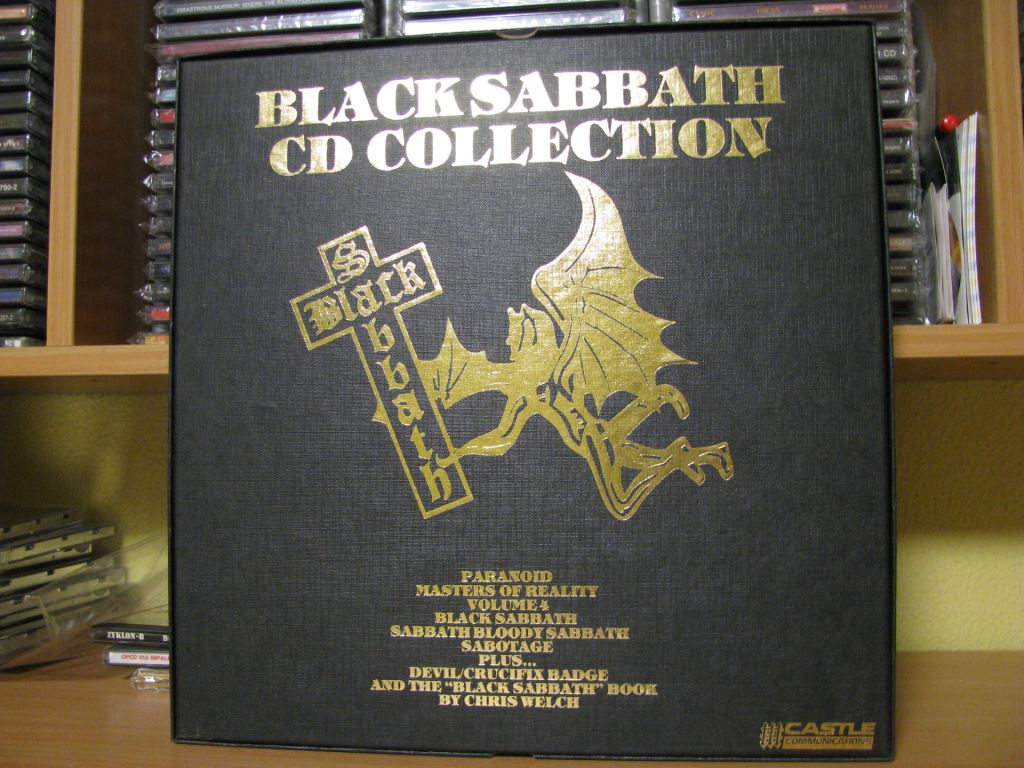 BLACK SABBATH - The CD Collection  (1988 Castle 6CD BOX) Ozzy - фото фото фото 1