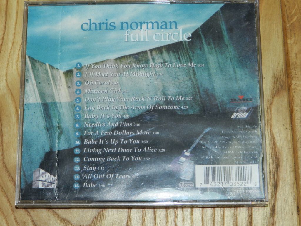 CD   Chris Norman - Full Circle - фото фото фото 3