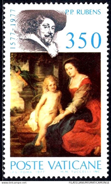 EU Ватикан  1949 г  MNH  - искусство - Рубенс - фото фото фото 0