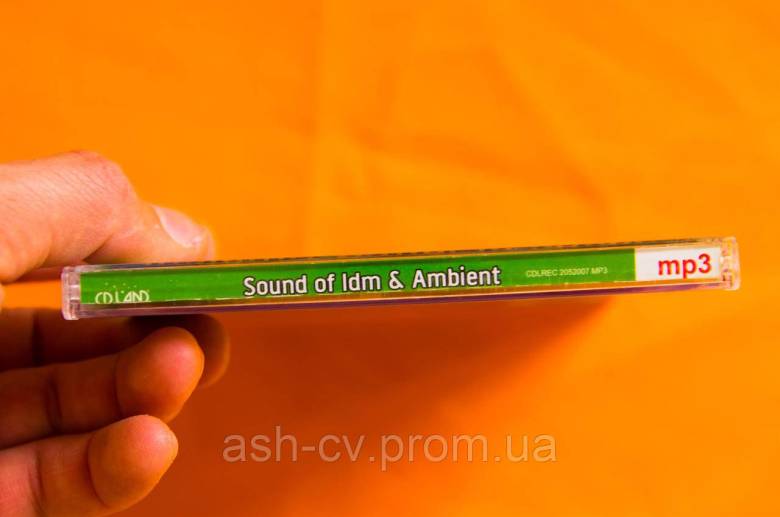 Музичний диск CD. Sound of Idm and Ambient (mp3) - фото фото фото 1