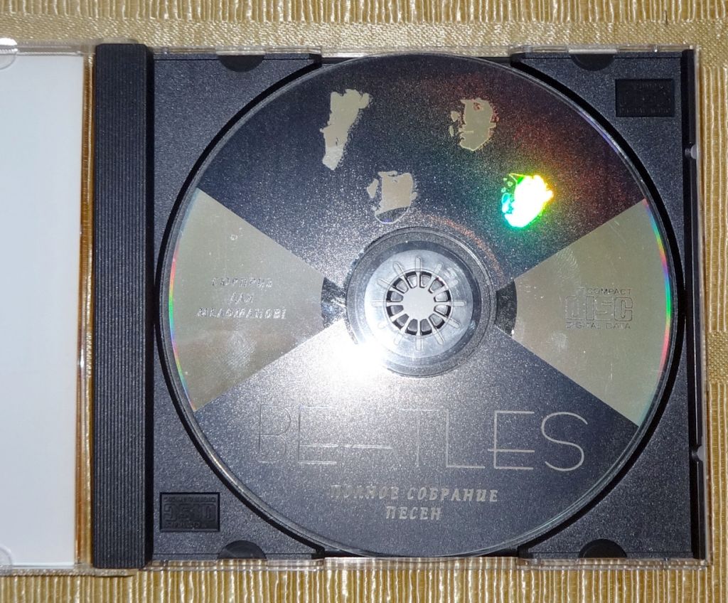 Музыка "Beatles" на  CD-диске - фото фото фото 1