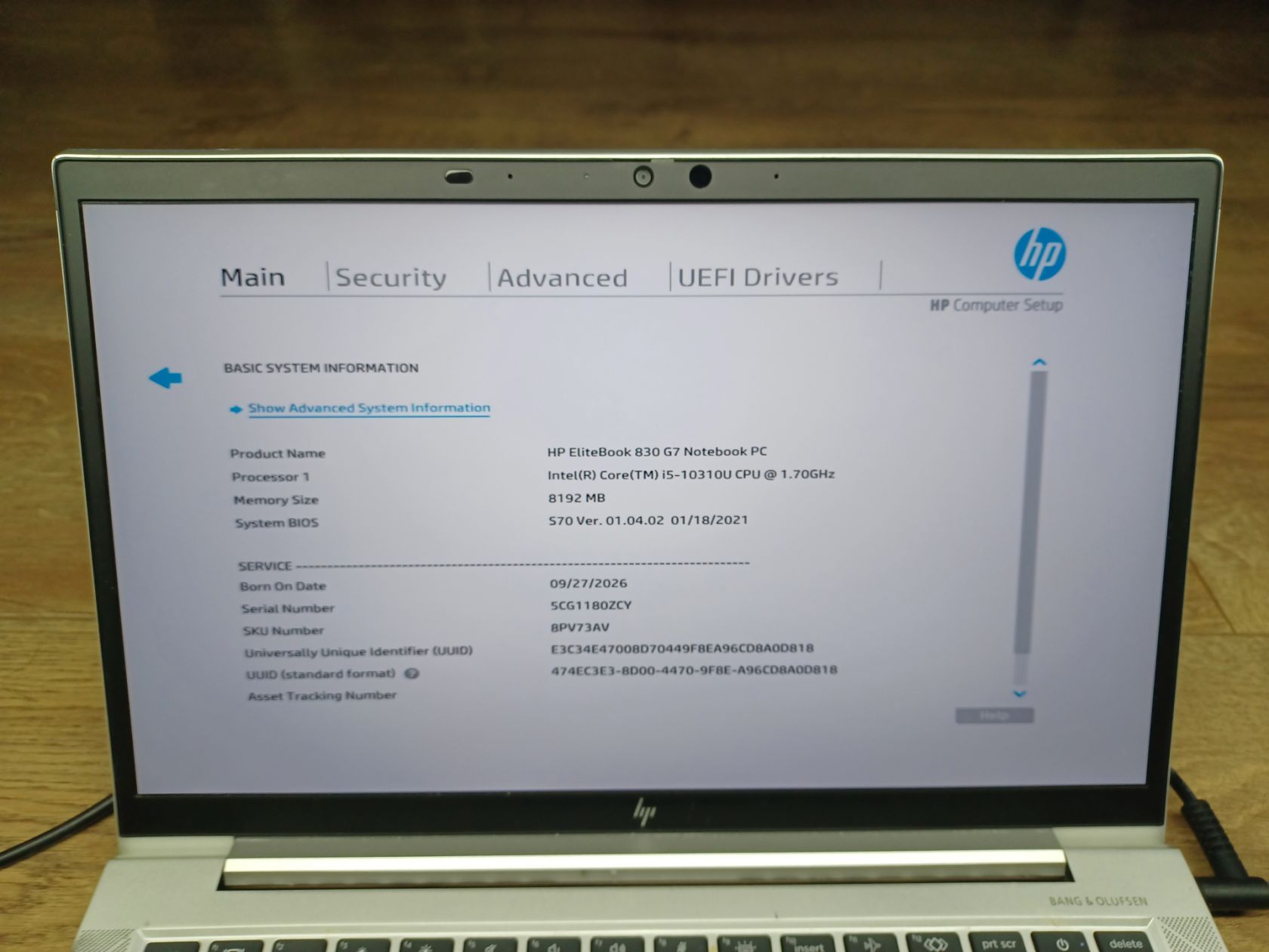 Ноутбук HP EliteBook 830 G7 некомплектний №25_88 - фото фото фото 2