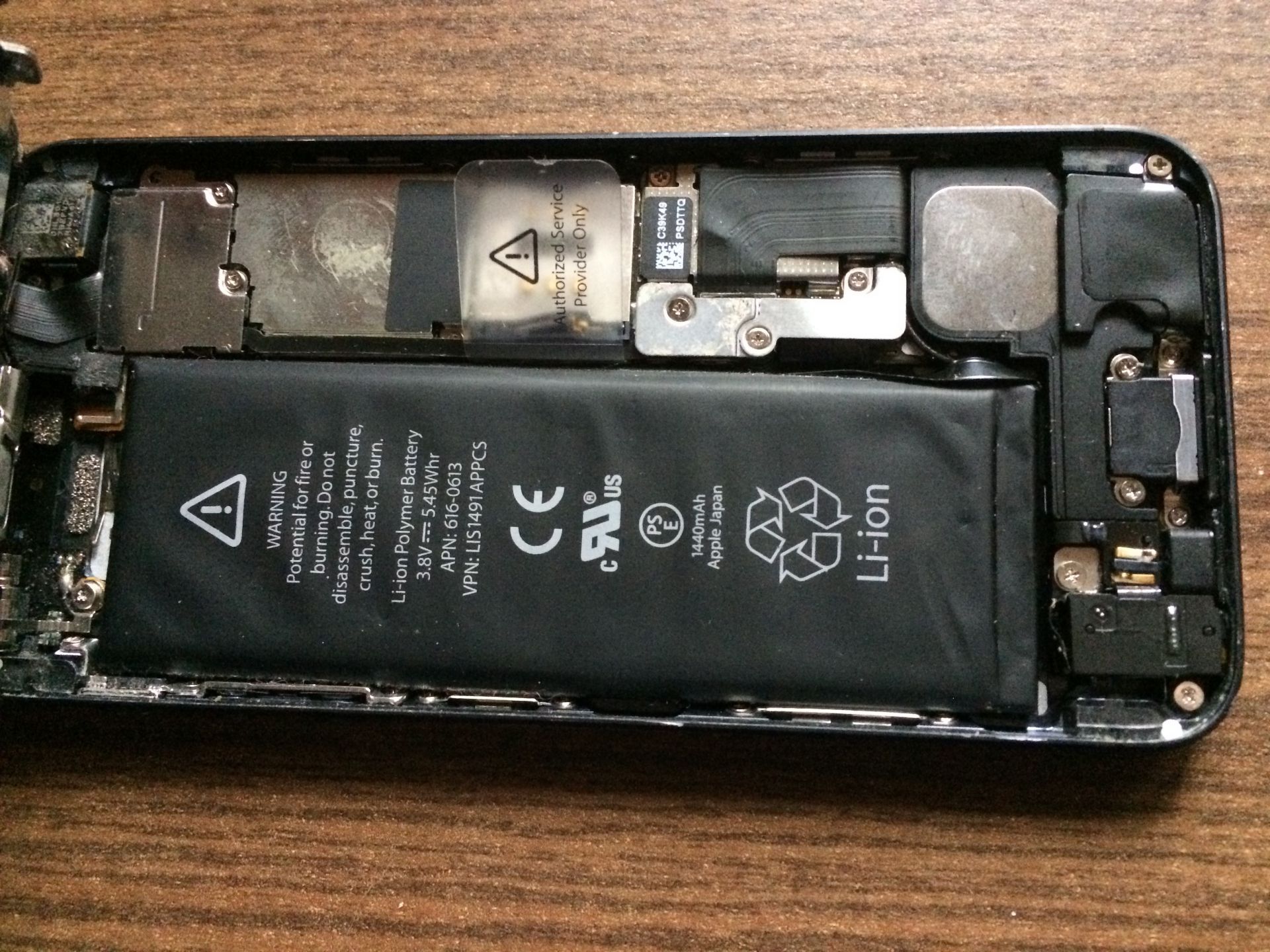 iPhone 5 16GB на запчасти - фото фото фото 7