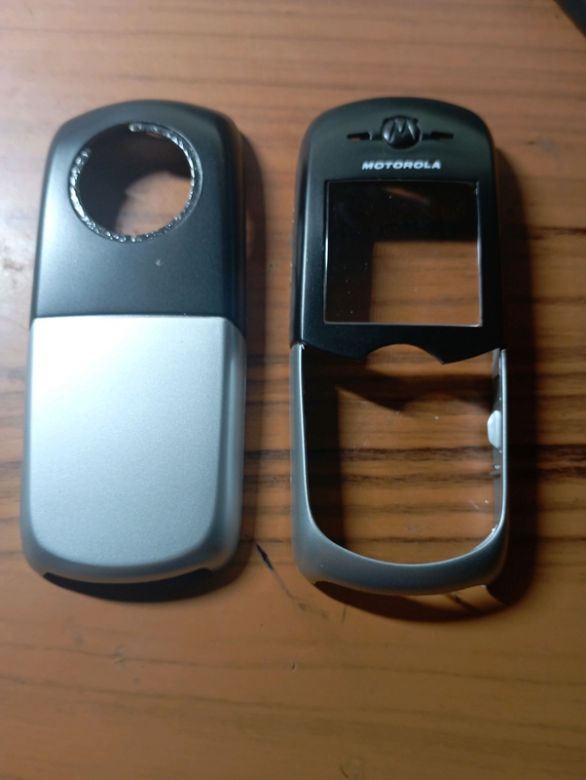 Корпус телефона Motorola С650-срібло/чорний - фото фото фото 0