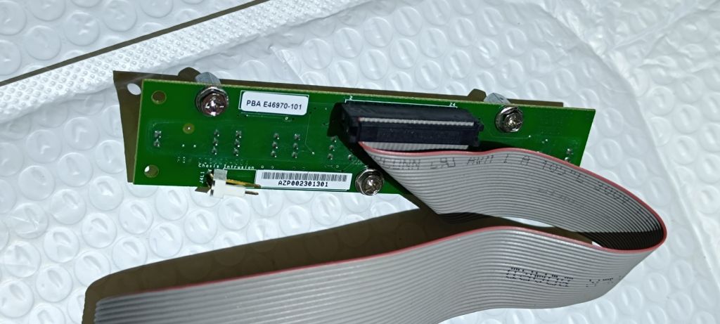 Intel E46970-101 Server Front i/o Panel Board &amp; 350803500-600-G Cable - фото фото фото 1