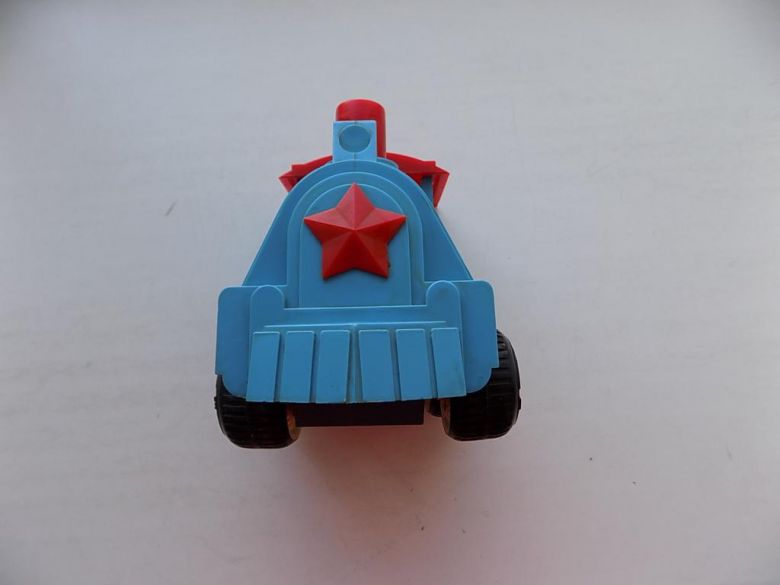 Игрушка жесть  пластмасса СССР Паровозик со звездой - фото фото фото 7