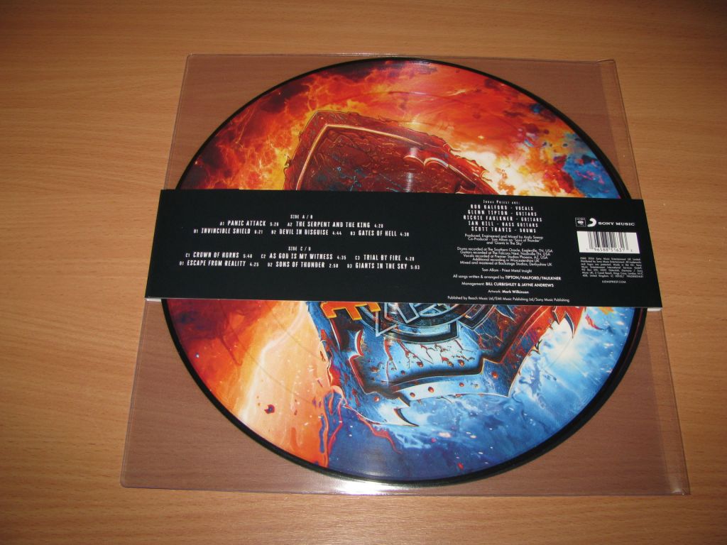 JUDAS PRIEST - Invincible Shield   (2024 Sony, LIMITED PICTURE 2LP) вініл платівка винил - фото фото фото 1