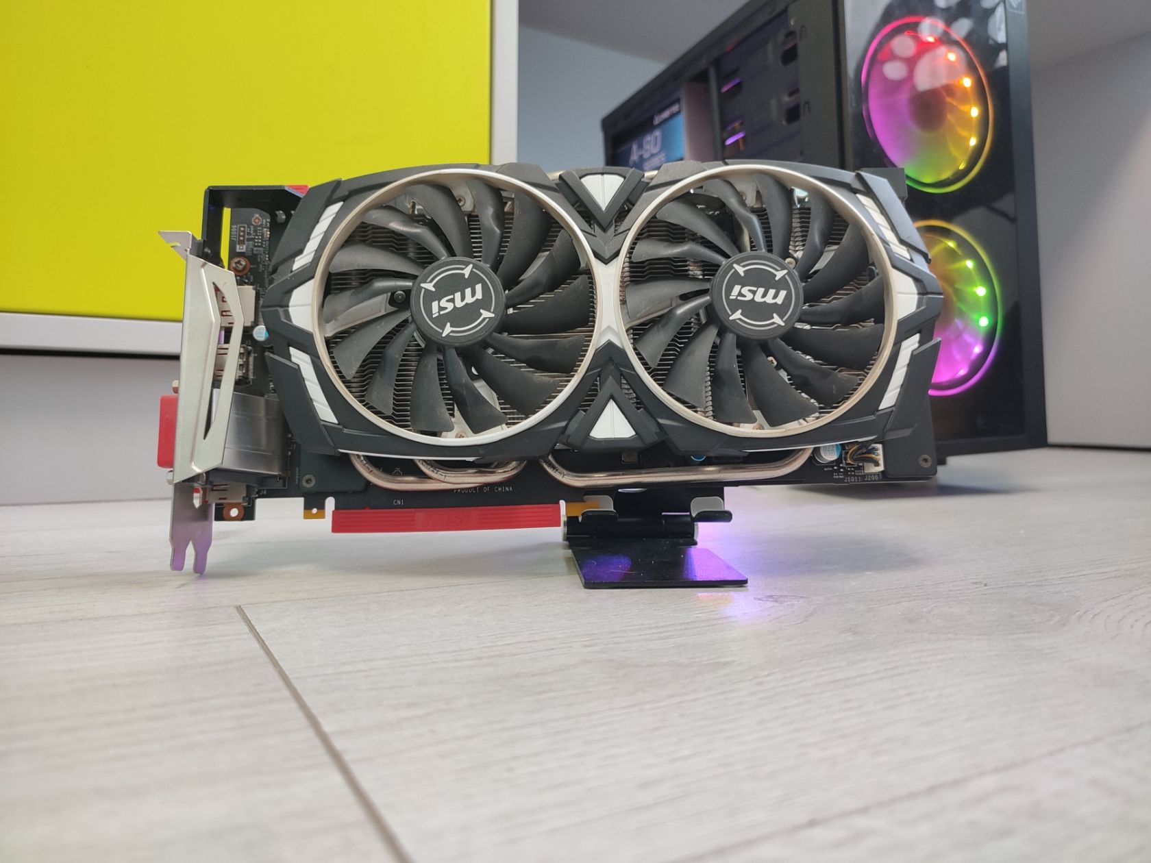 Видеокарта MSI GeForce GTX 1070 Armor 8GB OC - фото фото фото 2