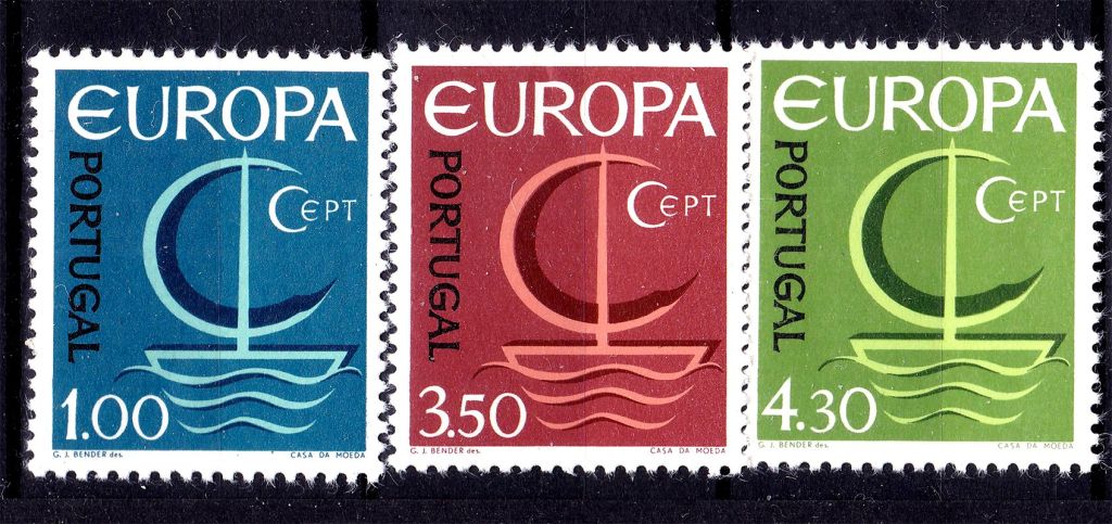Португалия  1966 г  MNH -  EUROPA CEPT - - фото фото фото 0