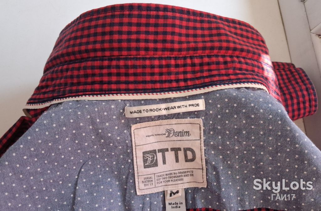 Рубашка от бренда *Tom Tailor* Denim/М/Germany/Cotton-100%. - фото фото фото 9