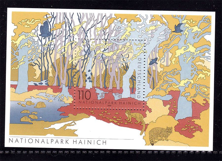 NM Фауна  Германия 2000 г MNH - блок - фото фото фото 0