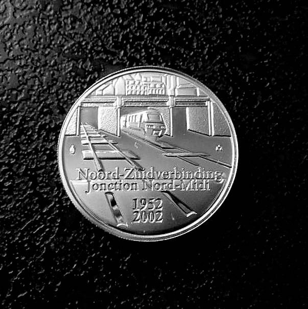 10 ЕВРО БЕЛЬГИЯ 2002 состояние UNC серебро 18,93/0.925 капсула РЕДКАЯ!!! - фото фото фото 2