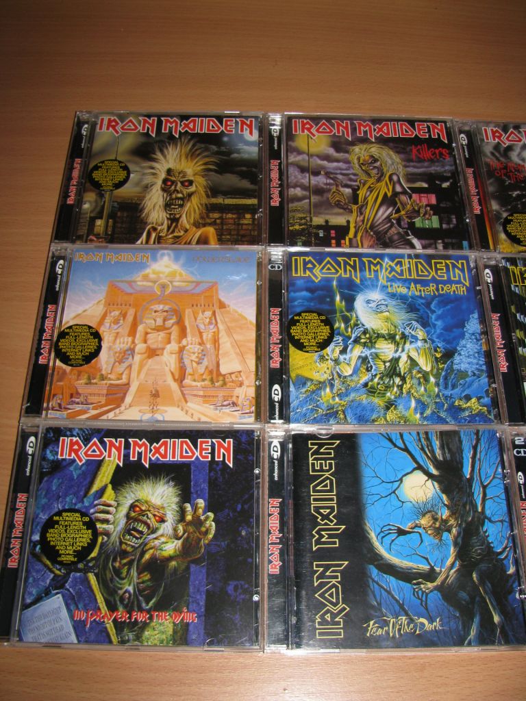 IRON MAIDEN   (1998 EMI REMASTERED) 15CDs - фото фото фото 2