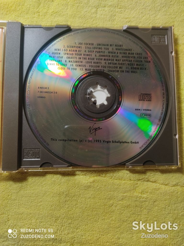 CD     (Ger) Various – Rock Super Stars 1995     (EX+/EX+) - фото фото фото 4