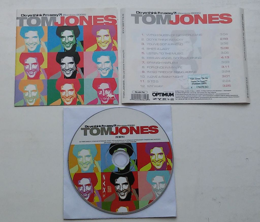 Tom Jones - Do Ya Think I'm Sexy ?!      (Remixes 2005) - фото фото фото 0