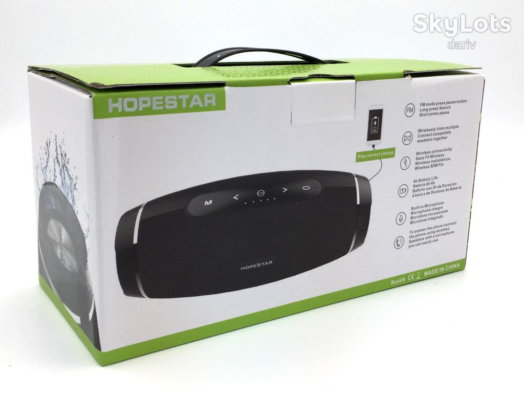 Колонка Bluetooth HOPESTAR H27 Red - фото фото фото 2