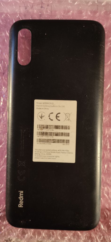 Xiaomi Redmi 9a крышка оригинал бу - фото фото фото 0