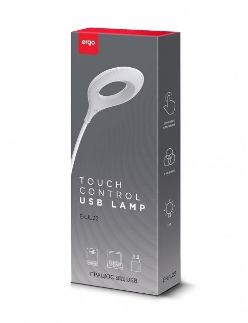 USB лампа ERGO E-UL22 2 цвета  сенсор - фото фото фото 6