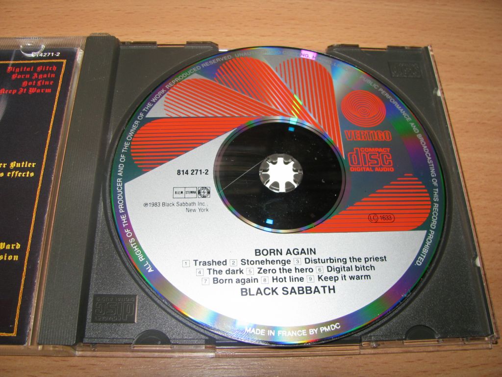 BLACK SABBATH - Born Again   (1987 Vertigo Germany) - фото фото фото 2