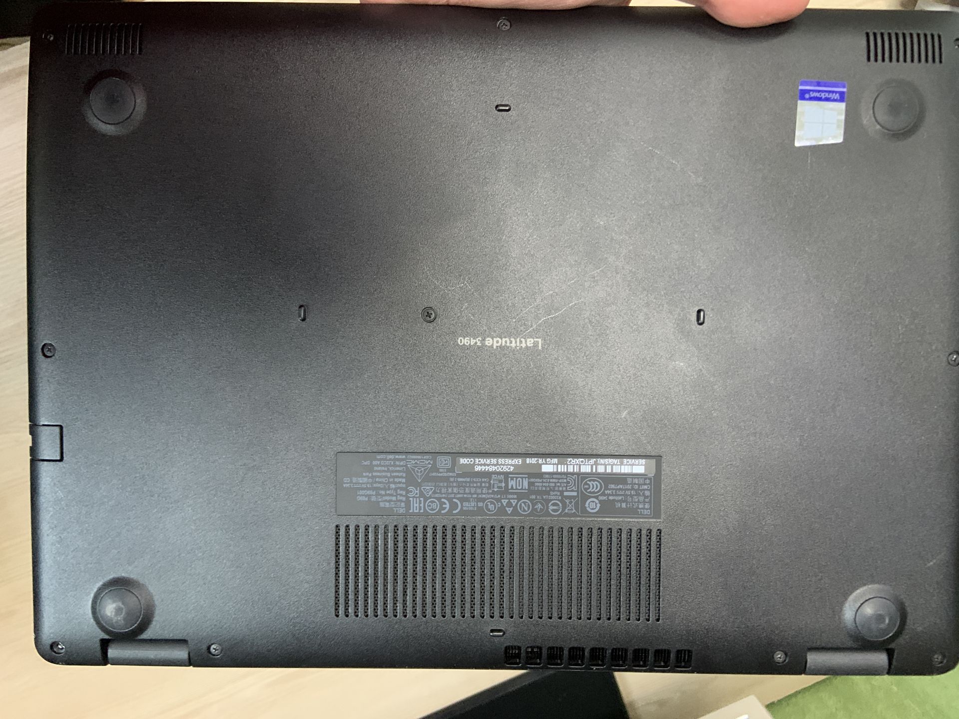 Ноутбук Dell Latitude 3490  IPS/i3-7130u/8GB/120SSD/Intel HD - фото фото фото 4