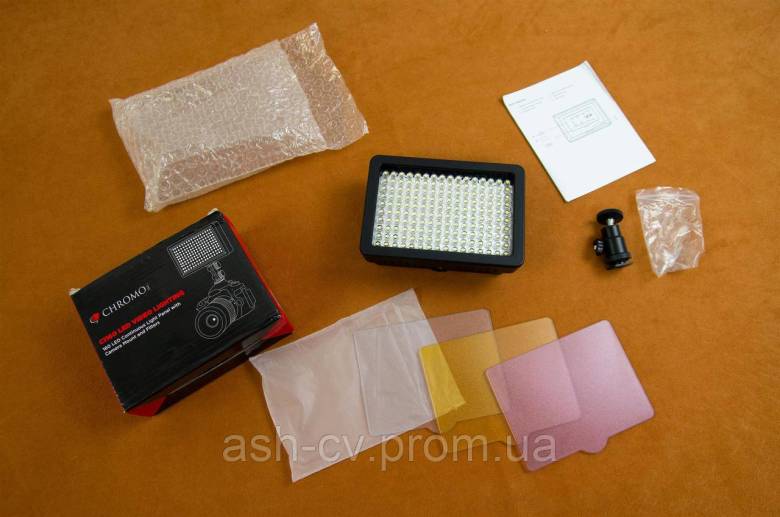 Накамерне світло Chromo CL 160 LED - фото фото фото 0