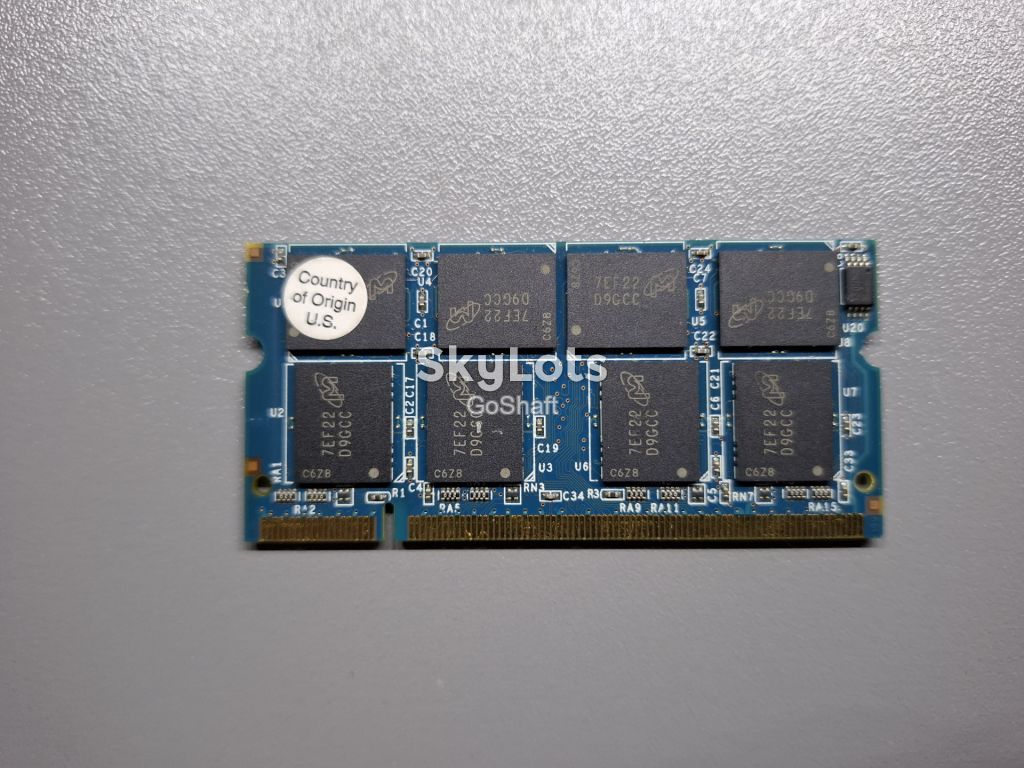 Оперативна пам'ять DDR SODIMM 1Gb, CT12864X335.M16FF - фото фото фото 1