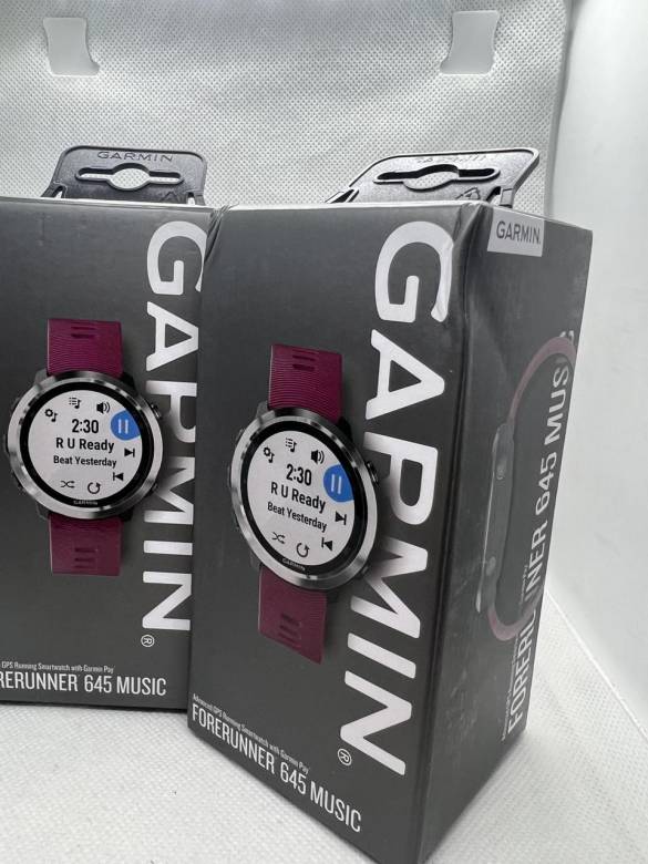Garmin Forerunner 645 Music Cerise (010-01863-31) Смарт-часы НОВЫЕ!!! - фото фото фото 4