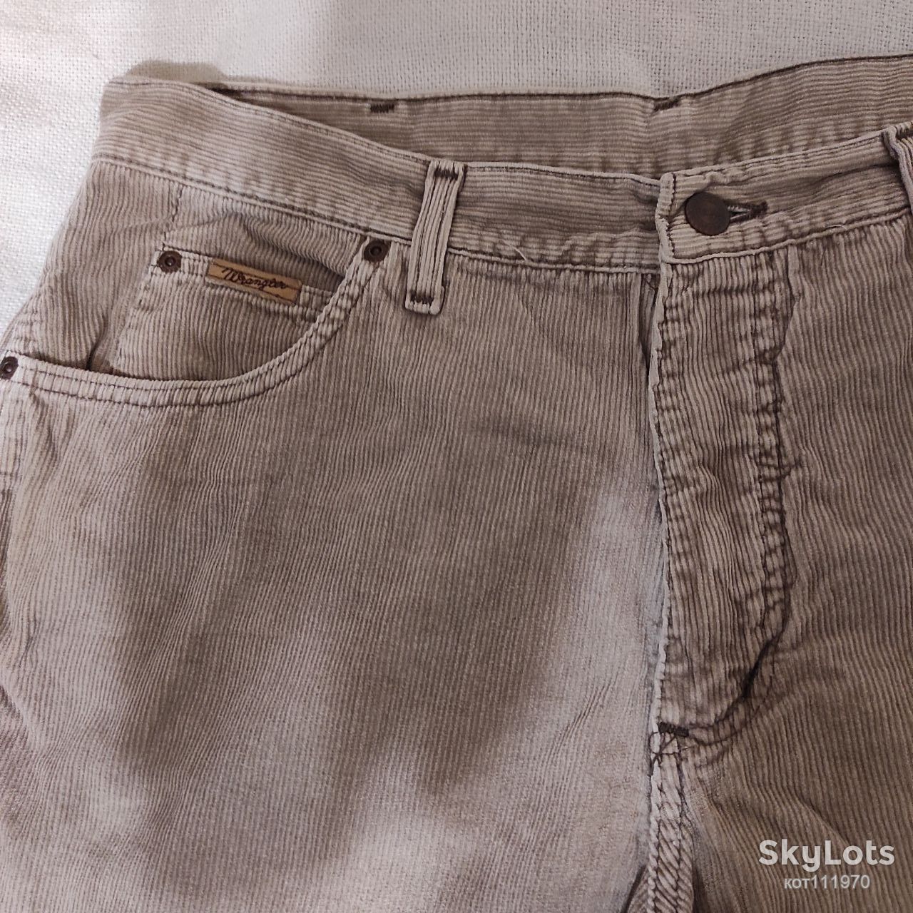 # Wrangler #  вельветовые брюки  W36 L30 - фото фото фото 6