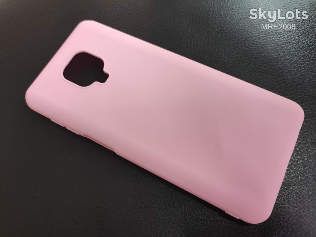Силиконовый чехол Premium для Xiaomi Redmi Note 9S / 9 Pro rose - фото фото фото 0