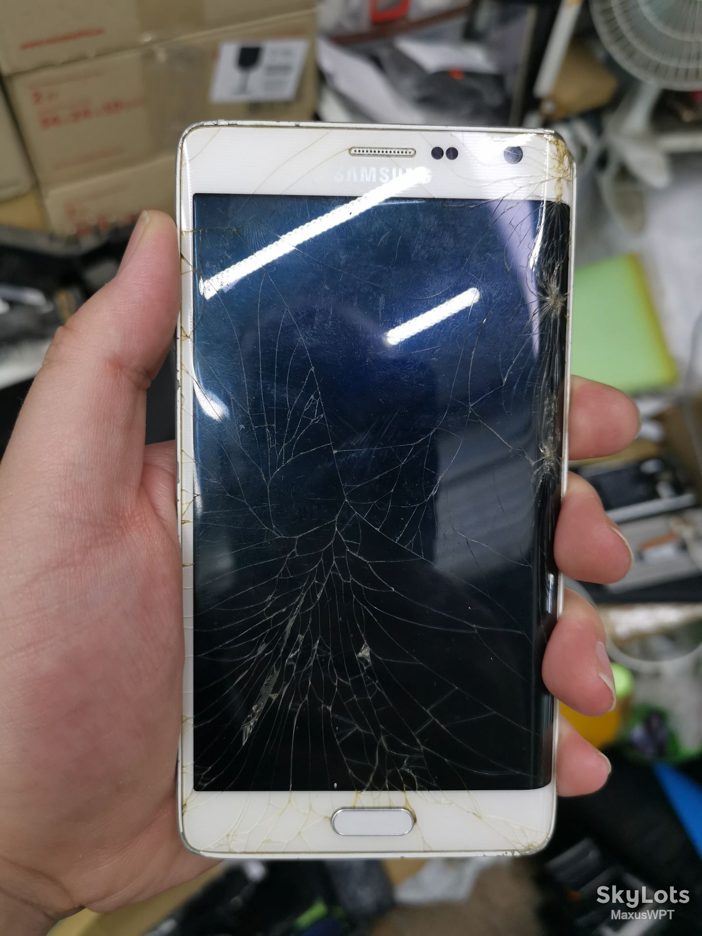 #495 Sklad Samsung Note Edge White N915 - фото фото фото 0