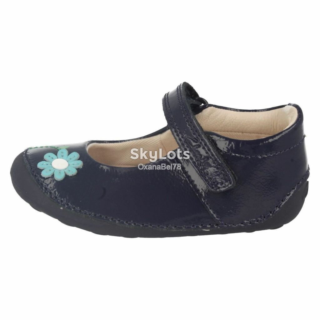 Первые туфельки кожа  туфли Clarks р.21 uk 4 1/2 F - фото фото фото 2