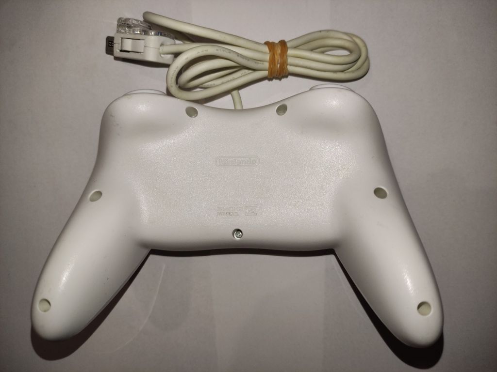 Nintendo Wii джойстик Classic Controller Pro оригінал білий RVL-005 (-02) - фото фото фото 1