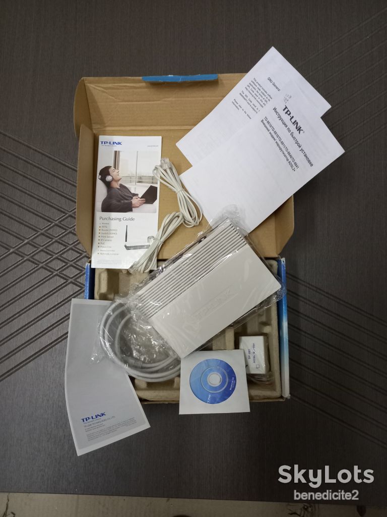 Модем маршрутизатор TP-Link ADSL 2+ модель: TD-8810 Новый - фото фото фото 4