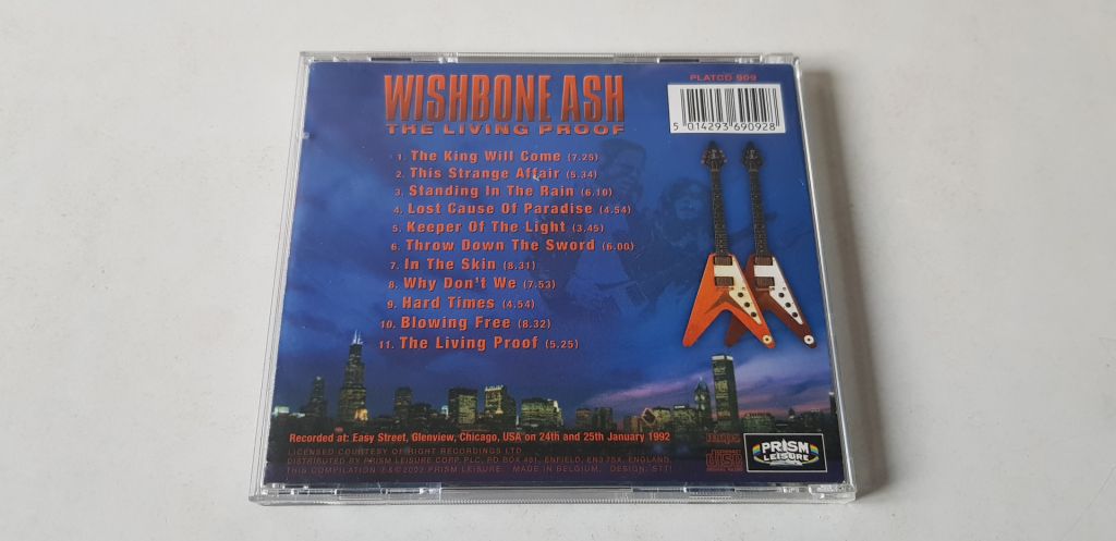 Wishbone Ash The Living Proof CD фірмовий - фото фото фото 1